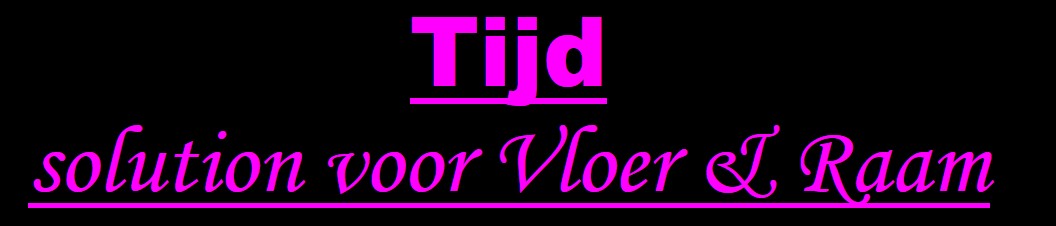 Logo Tijd Solutions voor vloer en raam