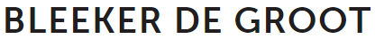 Logo Bleeker de Groot Wonen & Slapen